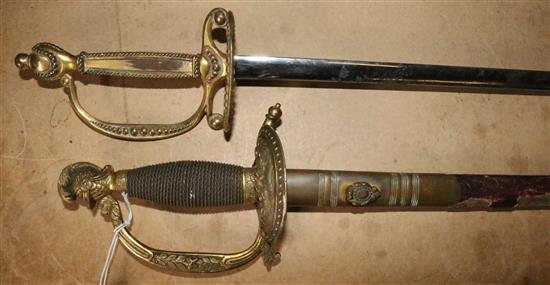 Two 19th century swords